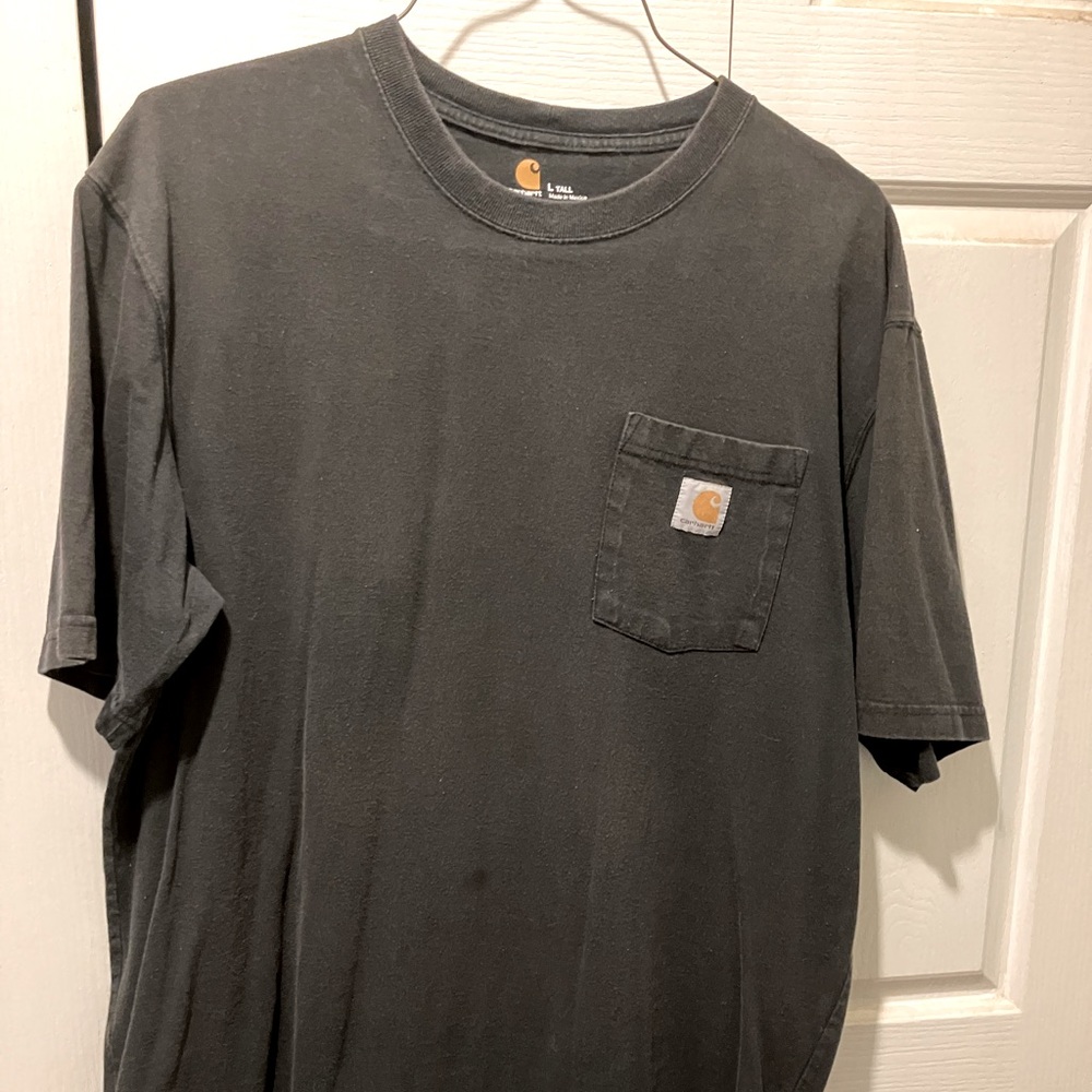 Large tall Carhartt pocket tee.  Original fit